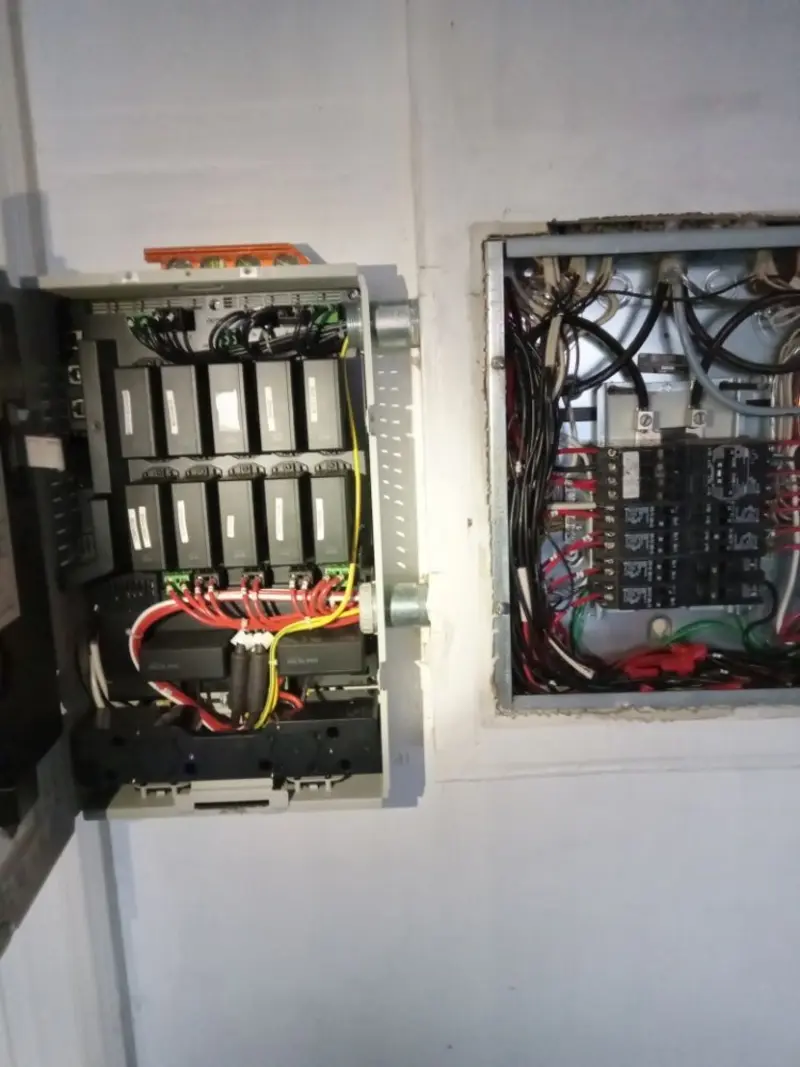 Electrical panel upgrade completed for Indoor Lighting Installation in Pocahontas